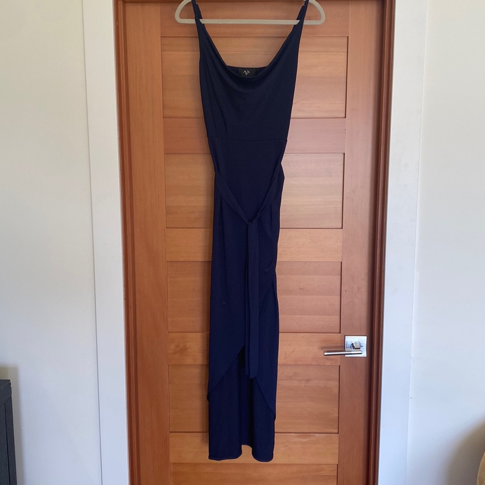 Navy blue dress